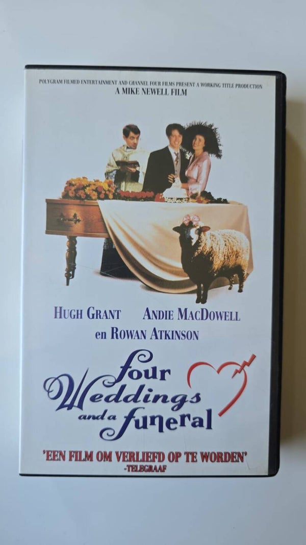 FOUR WEDDINGS AND A FUNERAL (VHS)