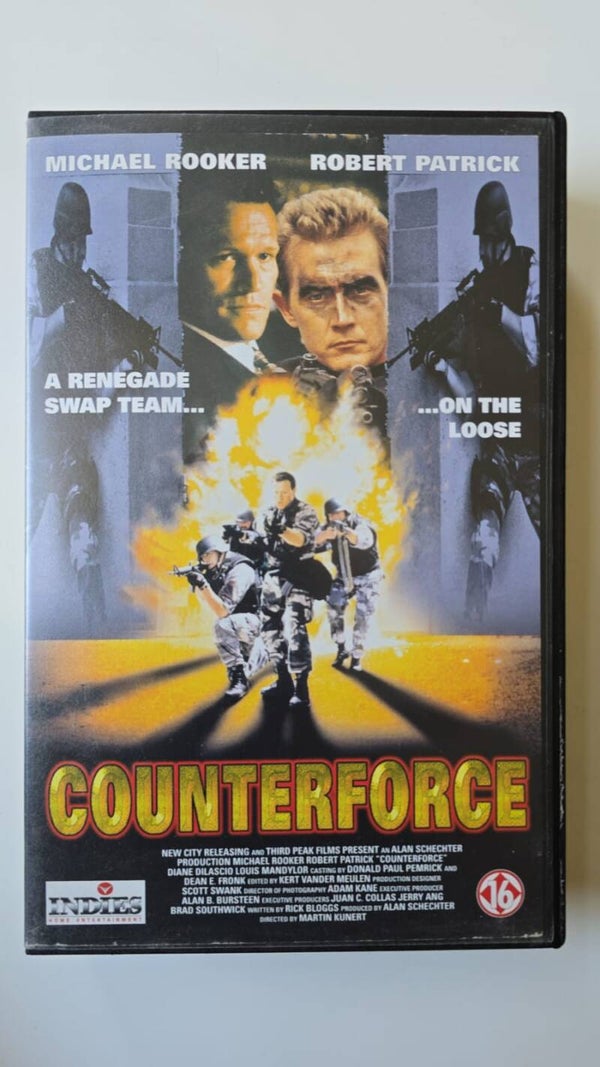 COUNTERFORCE (EX RENTAL) (VHS)