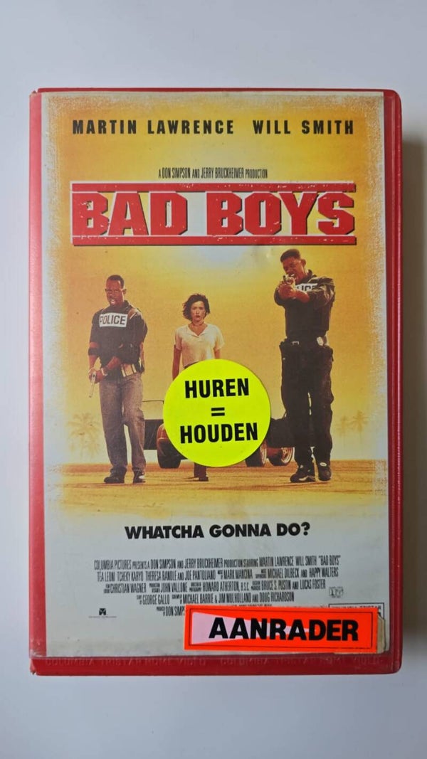BAD BOYS (EX RENTAL) (VHS)
