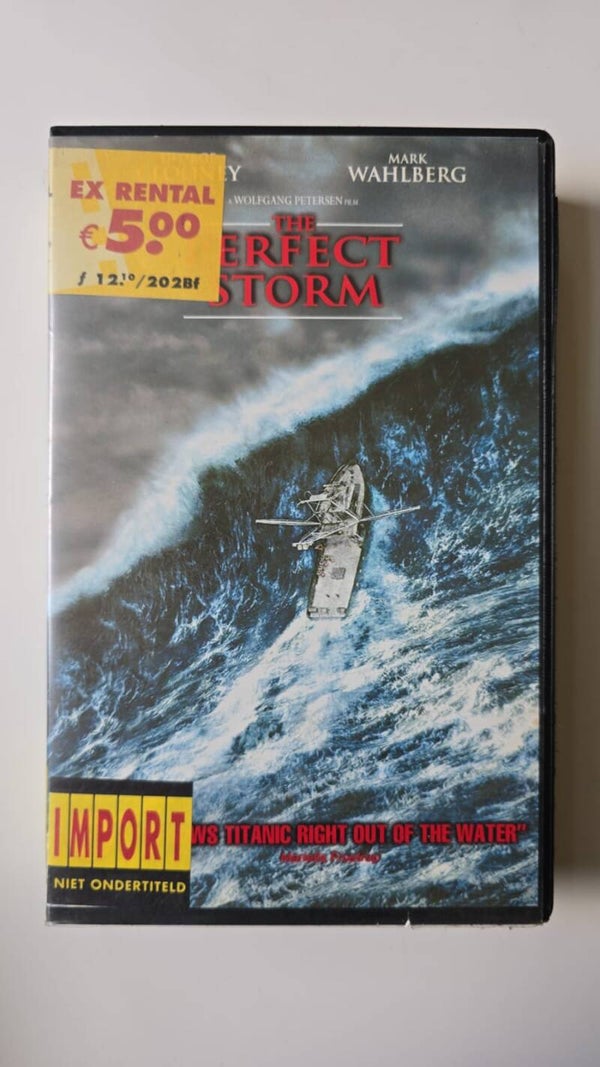 THE PERFECT STORM (IMPORT WITHOUT DUTCH SUBS) (EX RENTAL) (VHS)