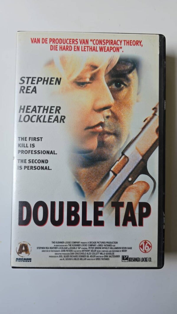 DOUBLE TAP (EX RENTAL) (VHS)