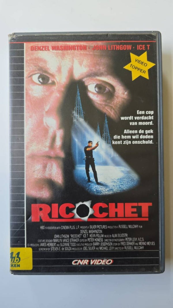 RICOCHET (EX RENTAL) (VHS)