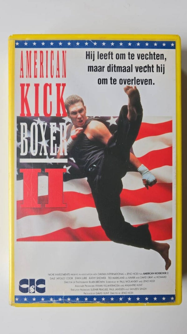 AMERICAN KICKBOXER 2 (EX RENTAL) (VHS)