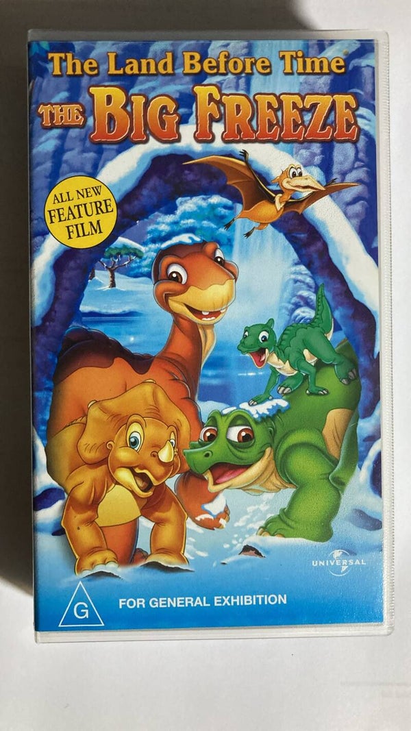THE LAND BEFORE TIME VIII: THE BIG FREEZE (IMPORT WITHOUT DUTCH SUBS) (VHS)