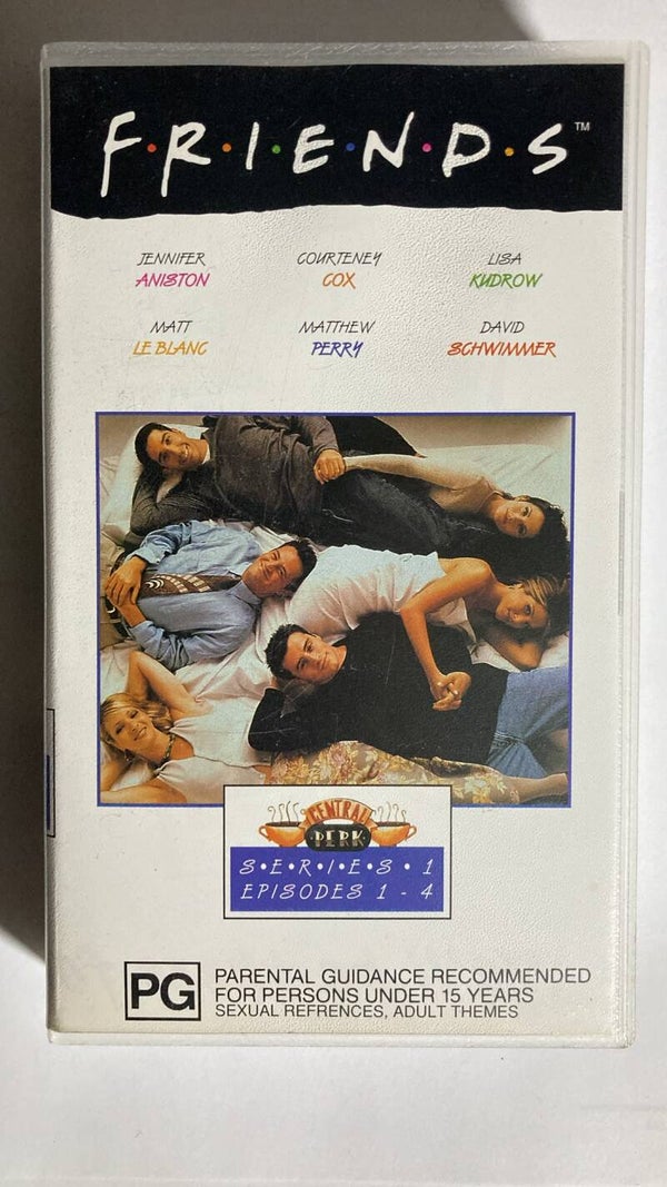 FRIENDS SERIES 1 EPISODES 1 - 4 (IMPORT WITHOUT DUTCH SUBS) (VHS)