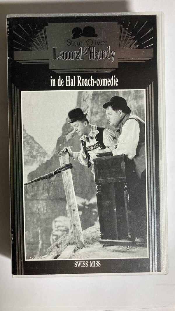 LAUREL & HARDY IN DE HAL ROACH-COMEDIES SWISS MISS (VHS)