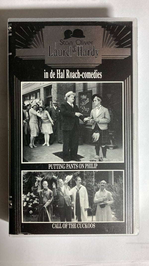 LAUREL & HARDY IN DE HAL ROACH-COMEDIES PUTTING PANTS ON PHILIP / CALL OF THE CUCKOOS (VHS)