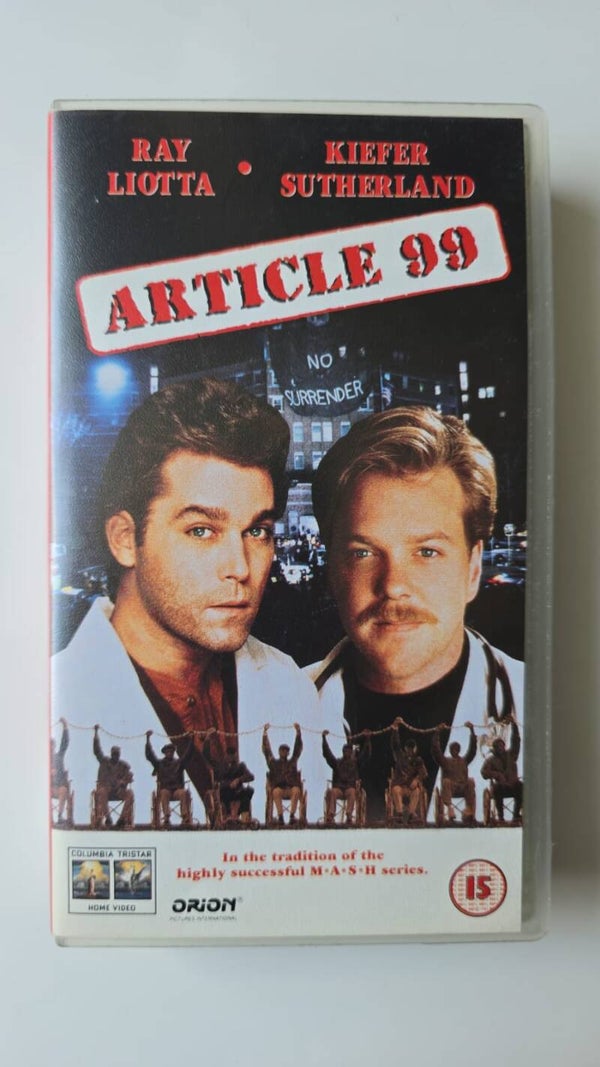 ARTICLE 99 (IMPORT WITHOUT DUTCH SUBS) (VHS)