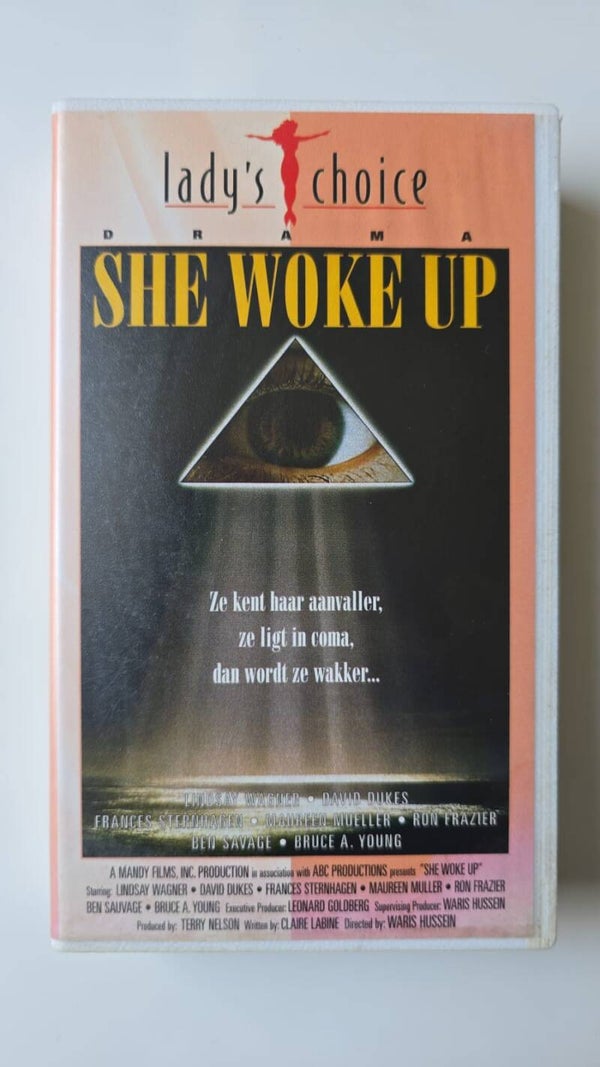 SHE WOKE UP (VHS)