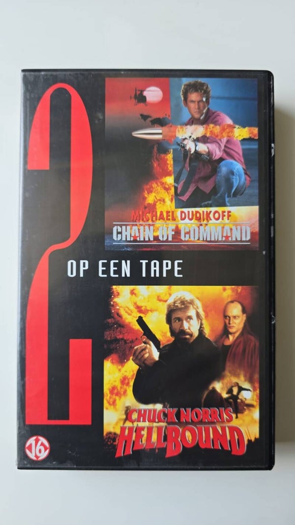 FILMBOX / CHAIN OF COMMAND / HELLBOUND (VHS)