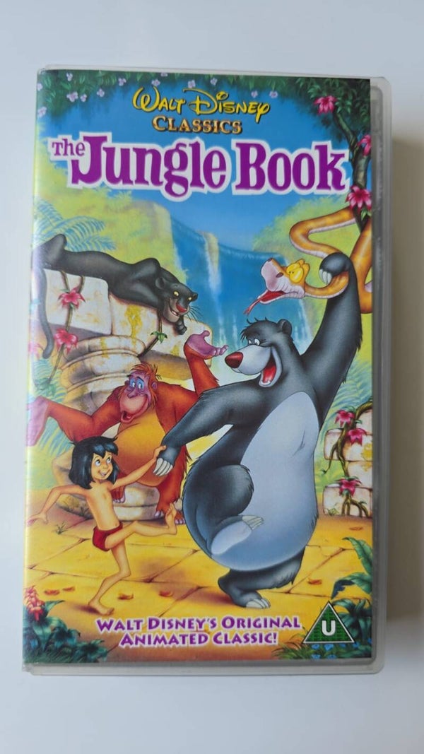 THE JUNGLE BOOK (IMPORT WITHOUT DUTCH SUBS) (VHS)