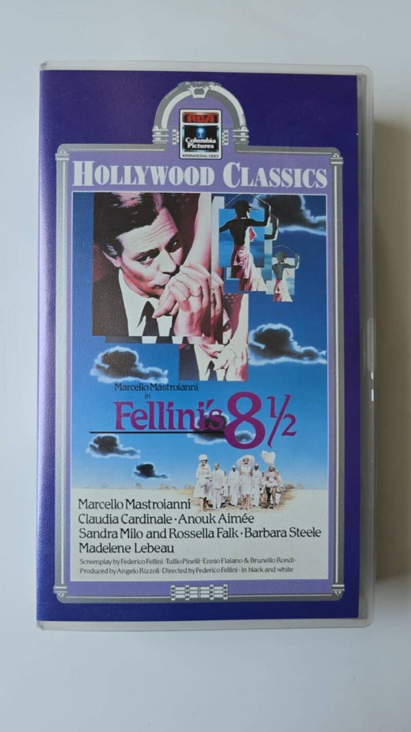 FELLINI'S 8½ (VHS)