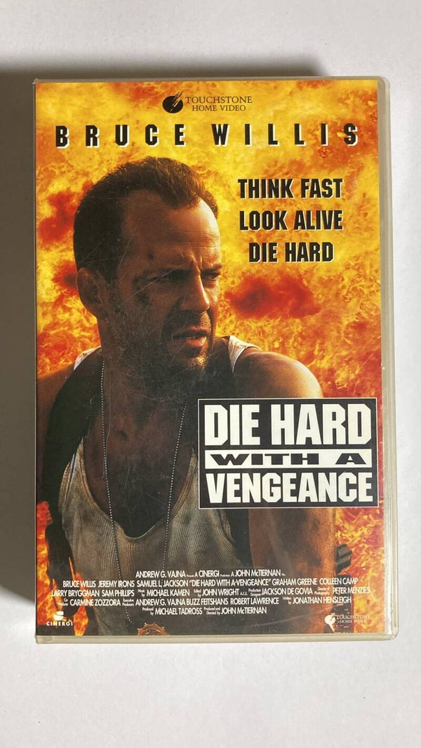 DIE HARD WITH A VENGEANCE (VHS)
