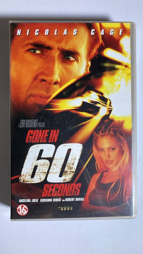 GONE IN 60 SECONDS (VHS)