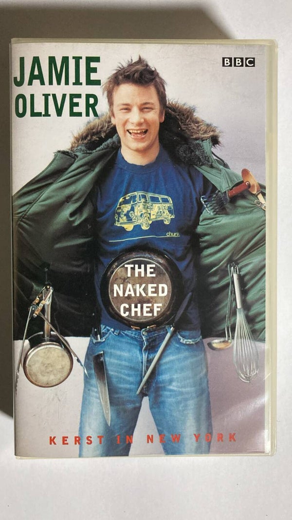 JAMIE OLIVER THE NAKED CHEF CHRISTMAS IN NEW YORK (IN SEAL) (VHS)