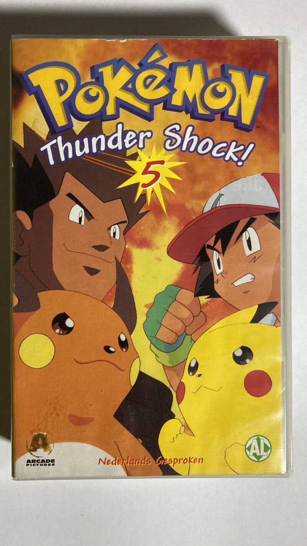 POKÉMON VOL 5: THUNDER SHOCK (VHS)