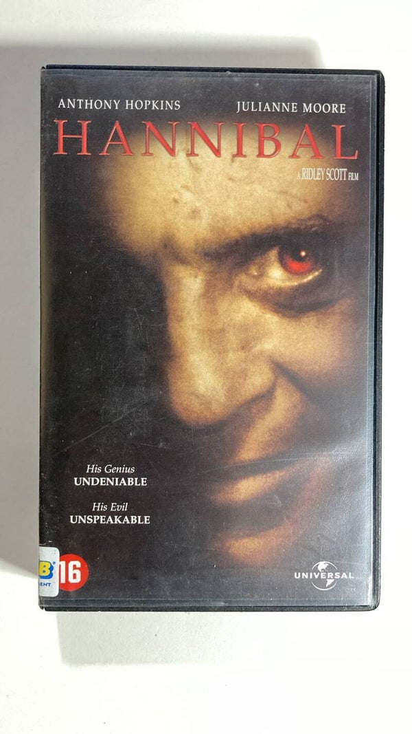 HANNIBAL (EX RENTAL) (VHS)
