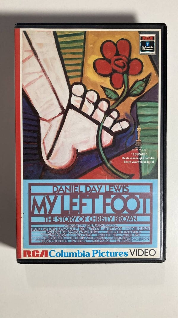 MY LEFT FOOT (EX RENTAL) (VHS)
