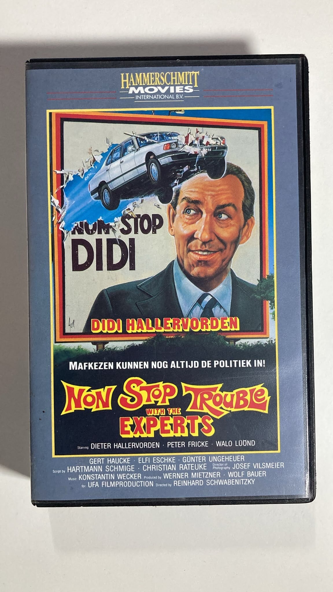 NON STOP TROUBLE WITH THE EXPERTS (DIDI - DER EXPERTE) (EX RENTAL) (VHS)