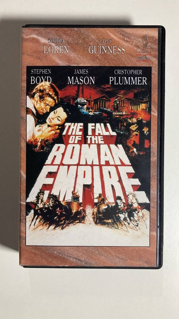 THE FALL OF THE ROMAN EMPIRE (VHS)