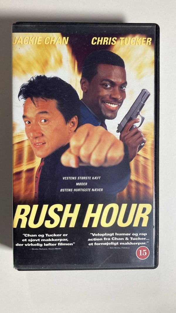 RUSH HOUR (IMPORT WITHOUT DUTCH SUBS) (VHS)