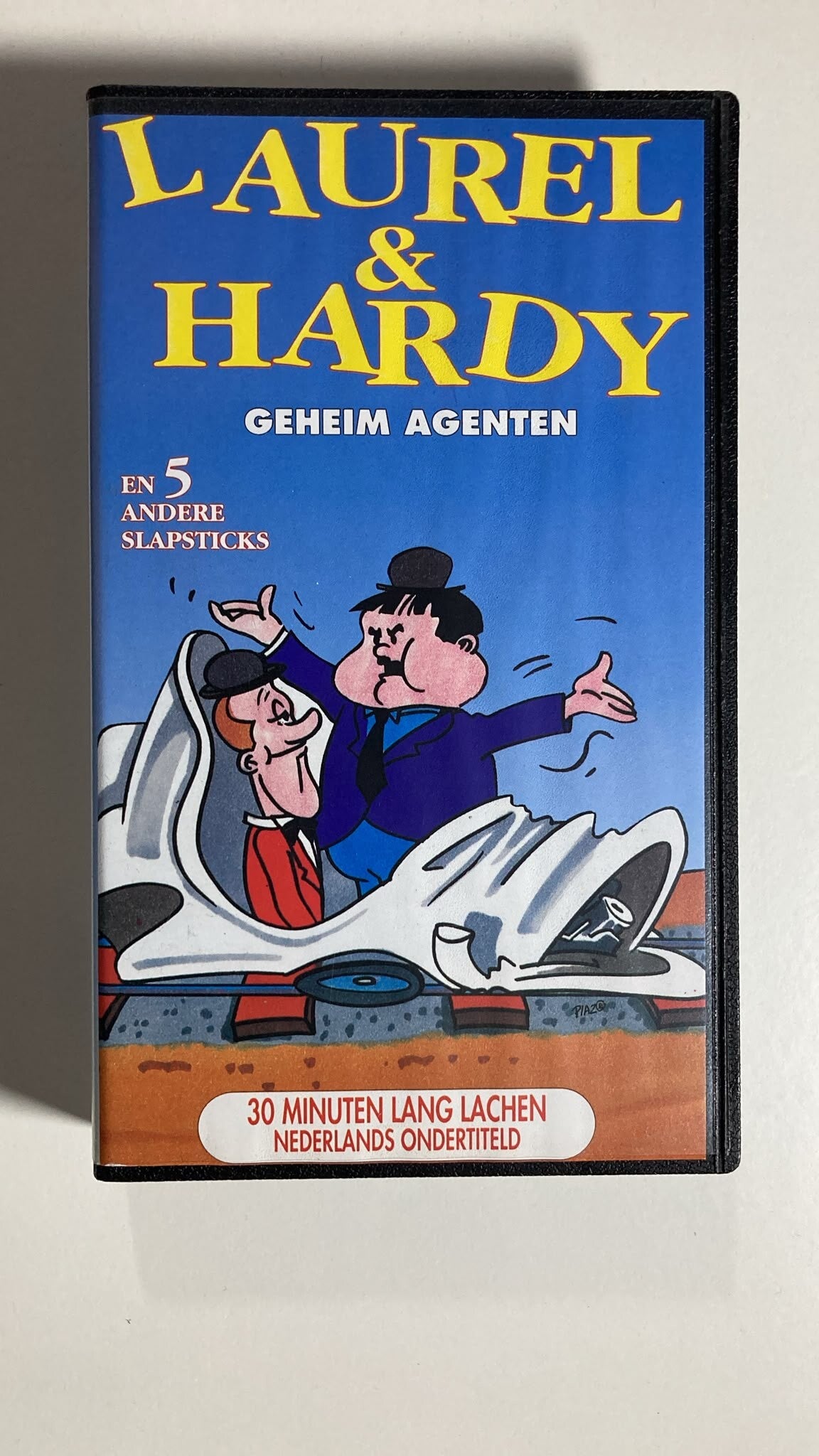 LAUREL & HARDY: GEHEIM AGENTEN EN 5 ANDERE SLAPSTICKS (VHS)