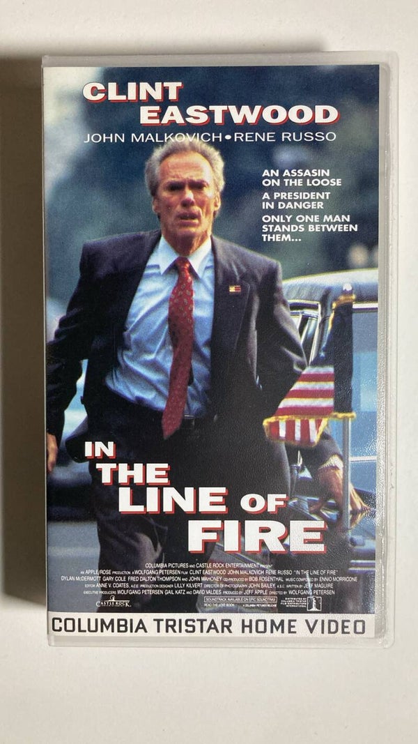IN THE LINE OF FIRE (VHS)