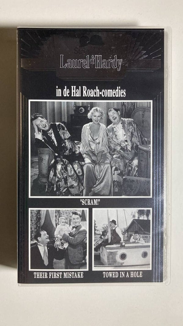 LAUREL & HARDY IN DE HAL ROACH-COMEDIES: SCRAM! / THEIR FIRST MISTAKE / TOWED IN A HOLE