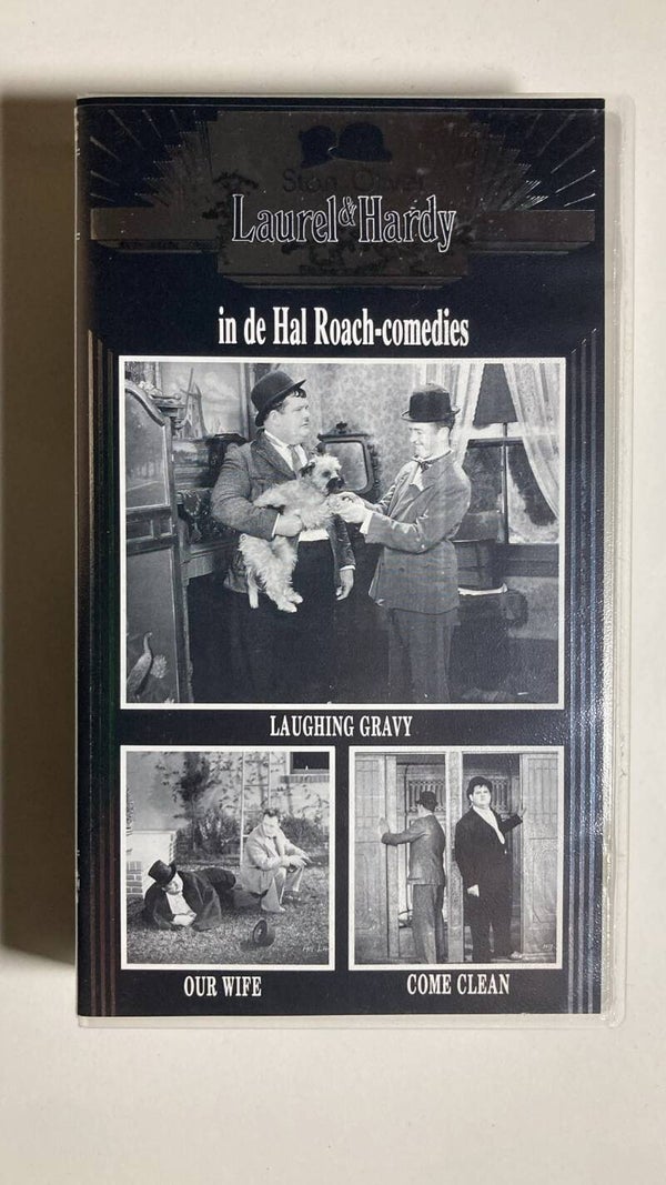 LAUREL & HARDY IN DE HAL ROACH-COMEDIES: LAUGHING GRAVY / OUR WIFE / COME CLEAN