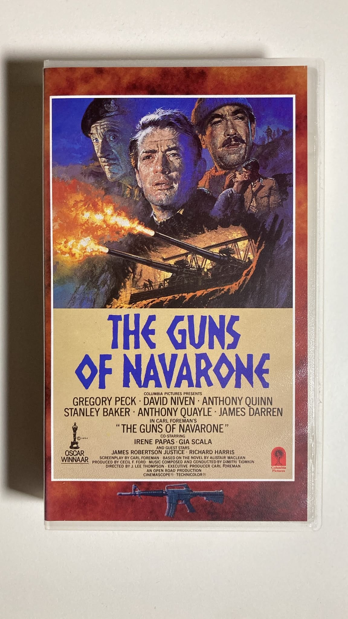 THE GUNS OF NAVARONE (VHS)