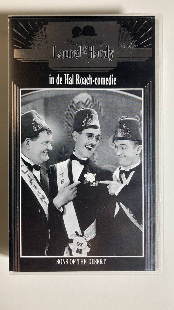 LAUREL & HARDY IN DE HAL ROACH-COMEDIES SONS OF THE DESERT (VHS)