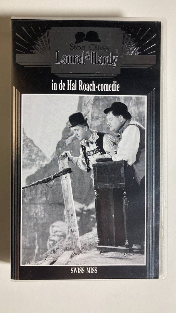 LAUREL & HARDY IN DE HAL ROACH-COMEDIES SWISS MISS (VHS)