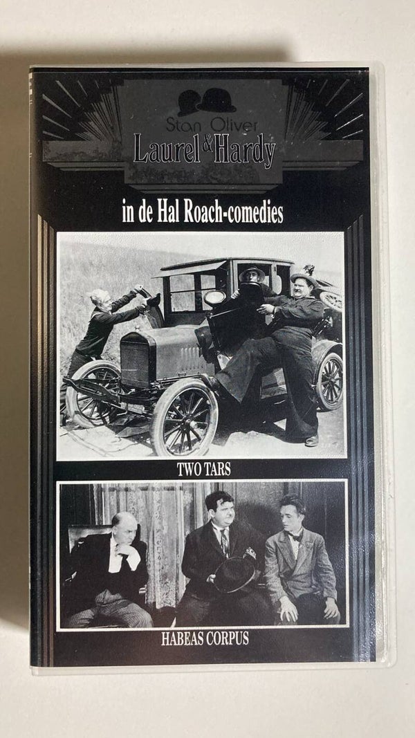 LAUREL & HARDY IN DE HAL ROACH-COMEDIES / TWO TARS / HABEAS CORPUS (VHS)