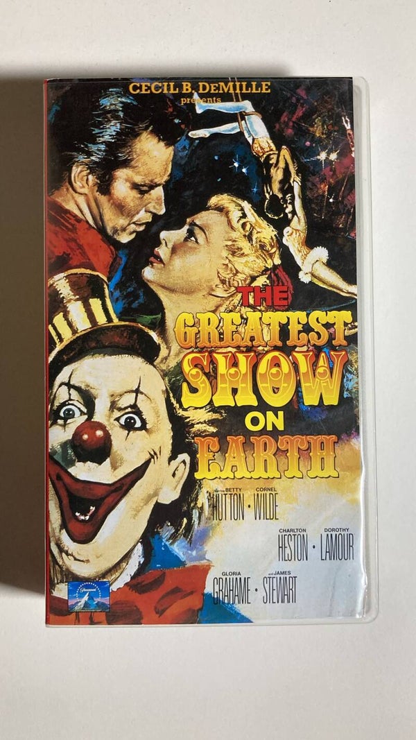 THE GREATEST SHOW ON EARTH (VHS)