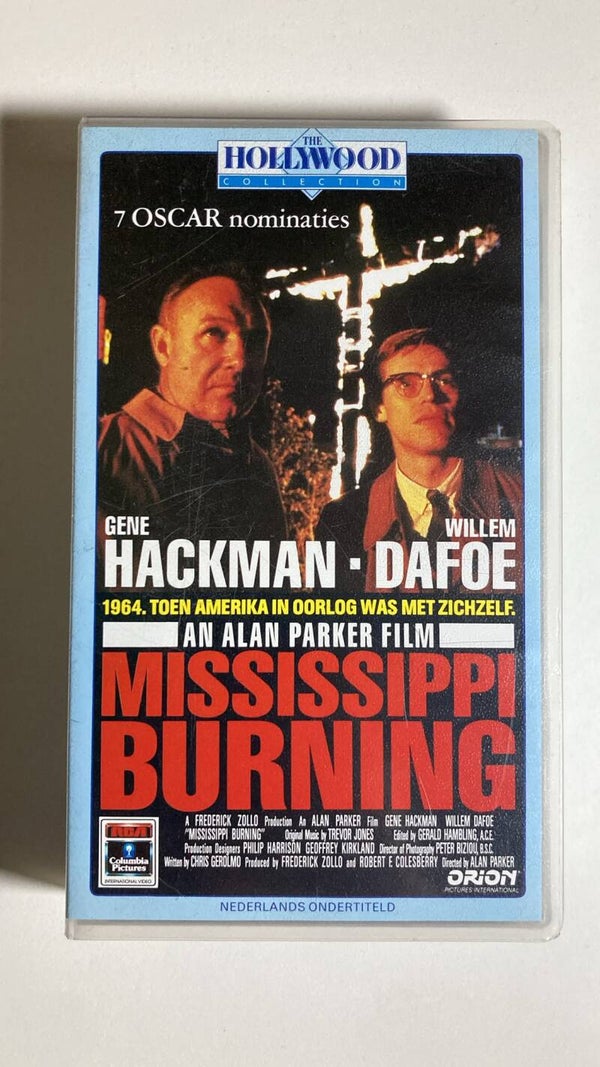 MISSISSIPPI BURNING (VHS)