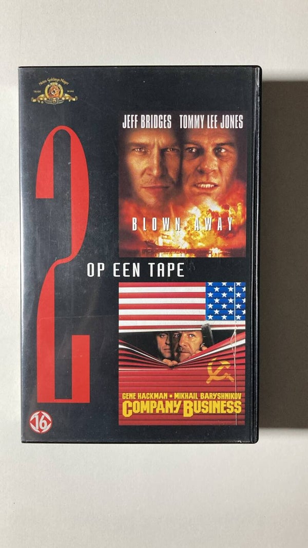 FILMBOX / BLOWN AWAY / COMPANY BUSINESS (IN SEAL) (VHS)