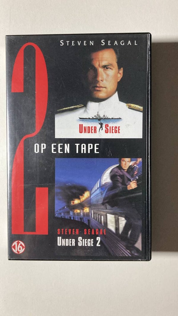 FILMBOX / UNDER SIEGE / UNDER SIEGE 2 (VHS)