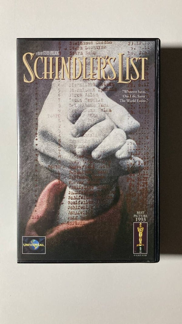 SCHINDLER'S LIST (VHS)
