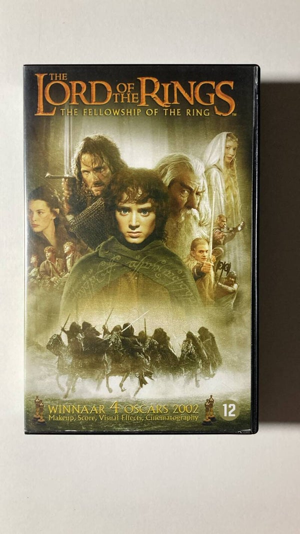 THE LORD OF THE RINGS THE FELLOWSHIP OF THE RING (VHS)