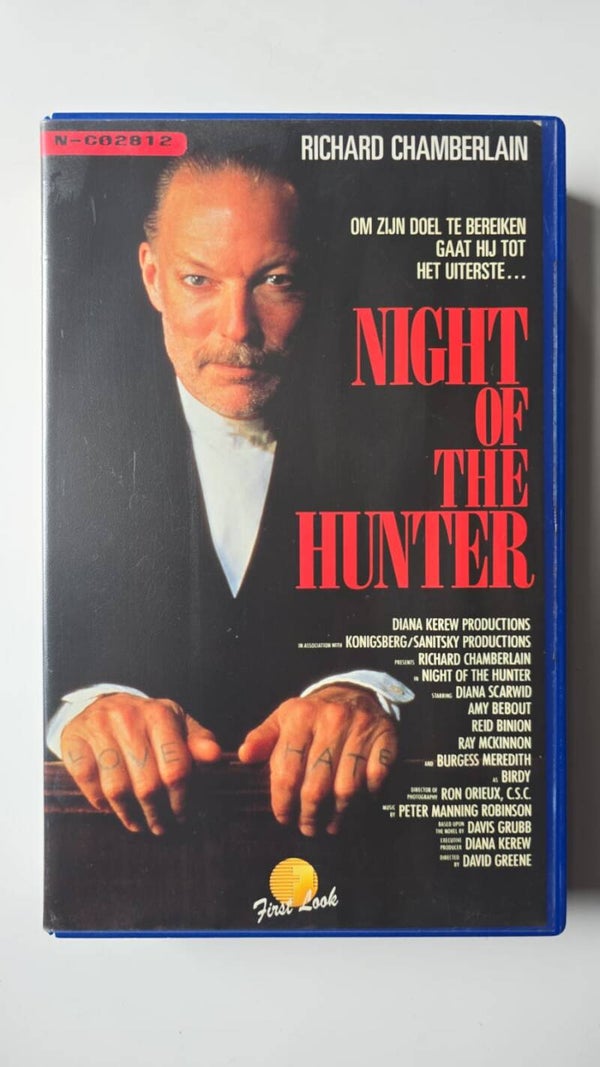 NIGHT OF THE HUNTER (EX RENTAL) (VHS)