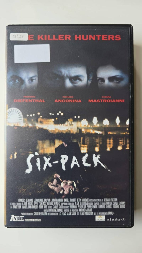 SIX - PACK (EX RENTAL) (VHS)