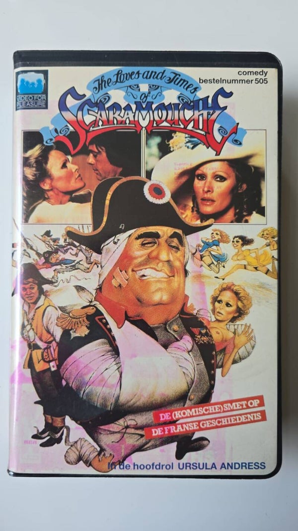 THE LOVES AND TIMES OF SCARAMOUCHE (EX RENTAL) (VHS)