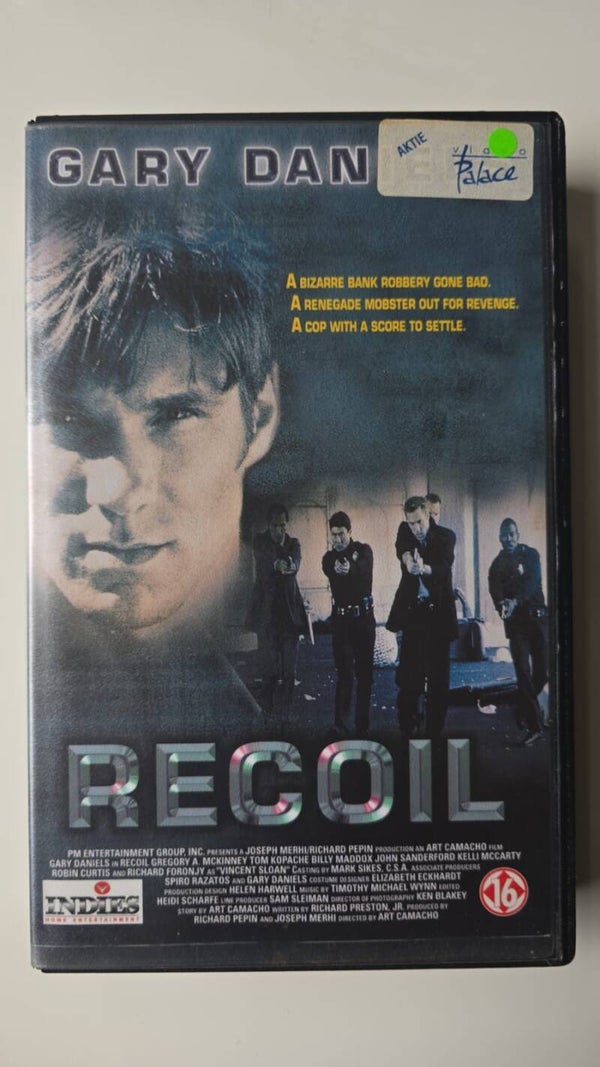 RECOIL (EX RENTAL) (VHS)