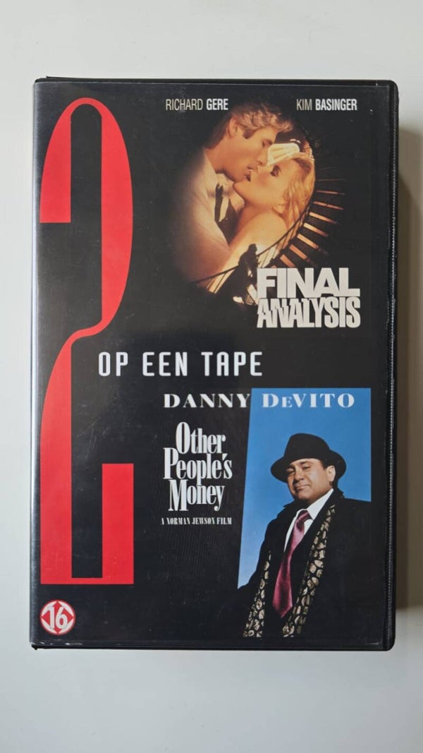 FILMBOX / FINAL ANALYSIS / OTHER PEOPLE'S MONEY (VHS)