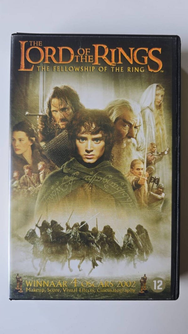 THE LORD OF THE RINGS THE FELLOWSHIP OF THE RING (VHS)