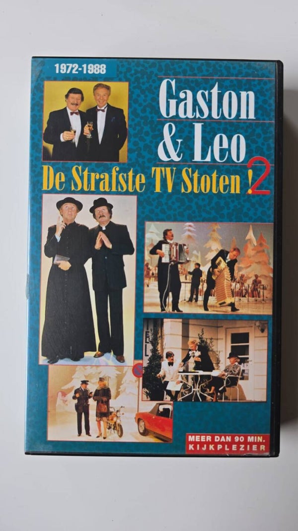 GASTON & LEO - DE STRAFSTE TV STOTEN! 2 (VHS)