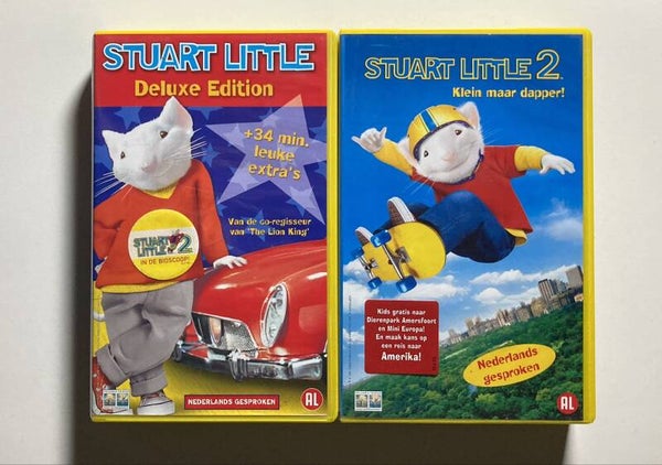 STUART LITTLE / STUART LITTLE 2 (VHS)