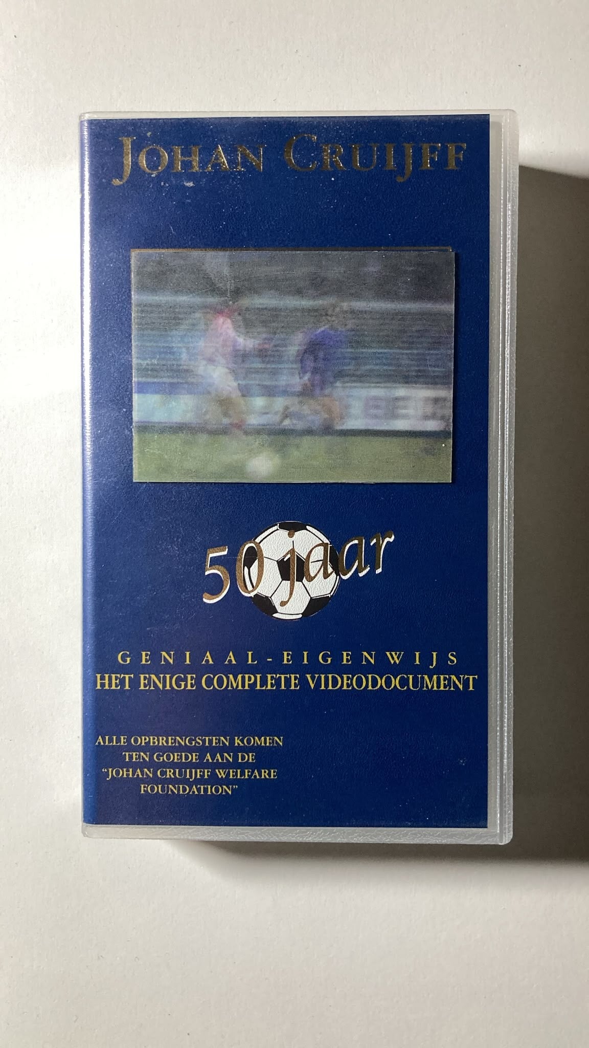 JOHAN CRUYFF - 50 YEARS (VHS)