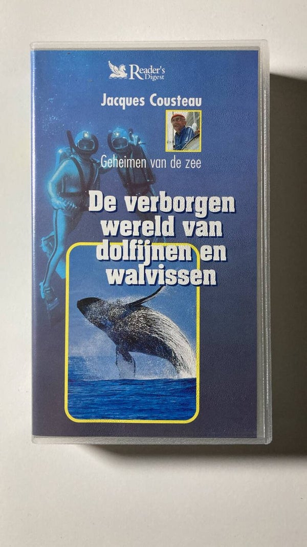 JACQUES COUSTEAU SECRETS OF THE SEA: THE HIDDEN WORLD OF DOLPHINS AND WHALES (VHS)