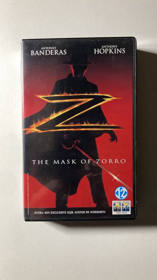 THE MASK OF ZORRO (VHS)